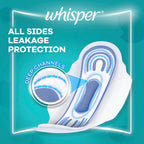 Whisper Wings Regular Flow Pads 40pk Super Value Pack