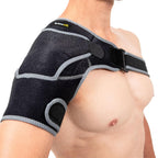 BraceUP Orthopedic Shoulder Pad, Adjustable Shoulder Pad – Support with Ice Bag Pocket Breathable Neoprene Shoulder Support for Men/Women