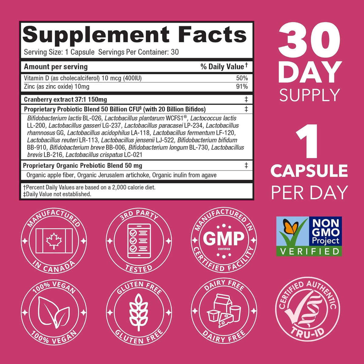 Bio360 Probiotic Supplements 50 ml