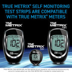 TRUE METRIX Self Monitoring Blood Glucose Test Strips, 250 Count (5 x 50) | Blood Glucose Test Strips Compatible with TRUE METRIX Self Monitoring Blood Glucose Meters, Value Pack (5, 50-Count Boxes)