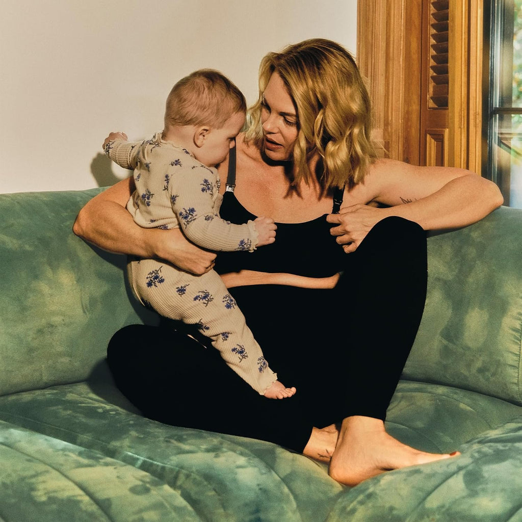 Belly Bandit Mother Tucker Discreet Breathable Compression Leggings | High Waisted Support Leggings for Women After Birth, Discreet Breathable Postpartum Pants Smooth Tummy