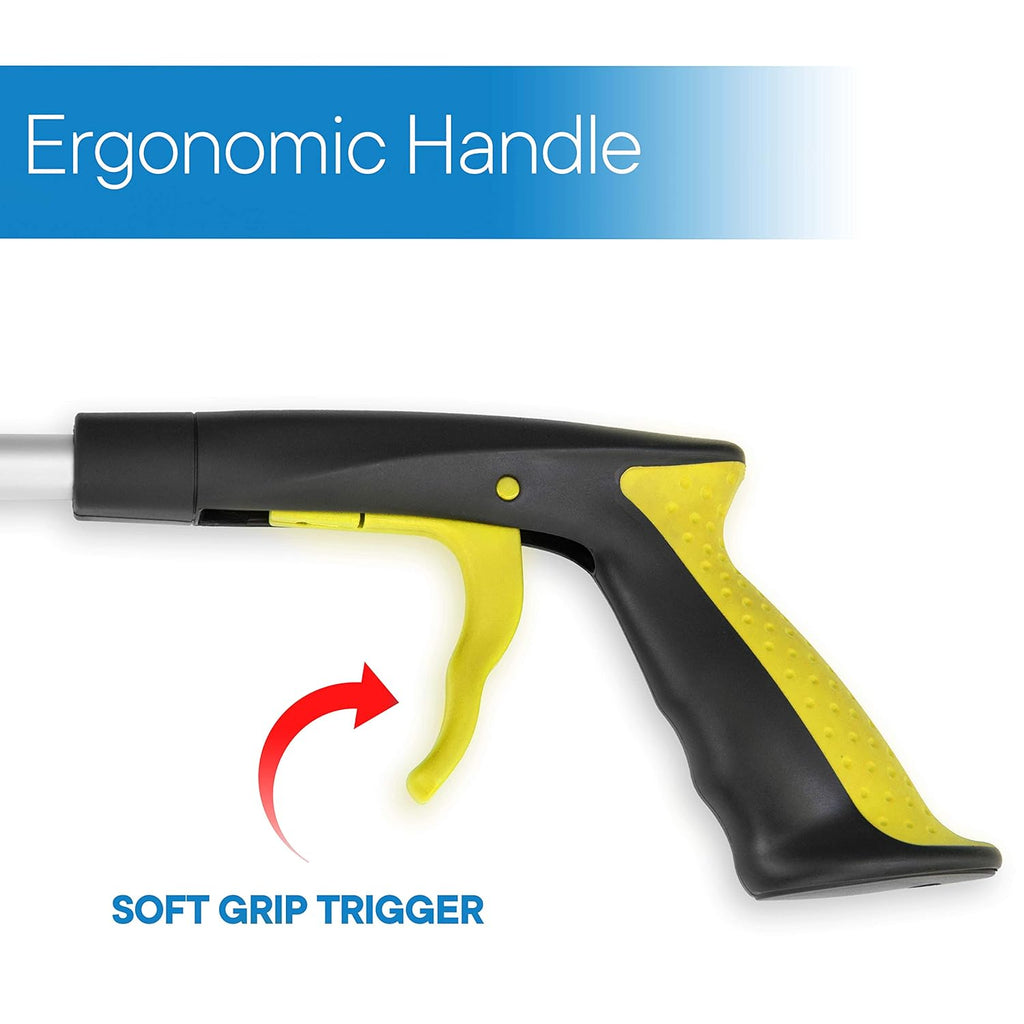 RMS 26 Inches Folding Grabber Reacher with Ergonomic Handle