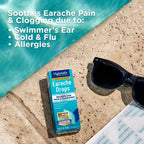 Hyland's Earache Drops, Natural Relief of Swimmer's Ear, Cold and Flu, Allergy Symptoms, Ages 4 and up, Day & Night, 0.33 Fl Oz (Pack of 2)