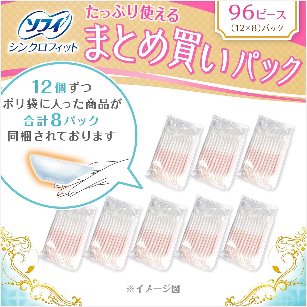 Sofy Menstrual Care 96 pieces