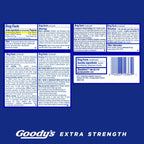Goody's Triple Action Headache Powder, Extra Strength Pain Relief, 50 Count | Fast Pain Relief, Goodys Headache Relief, With Acetaminophen, Aspirin & Caffeine, For Adults, Dissolve Packs