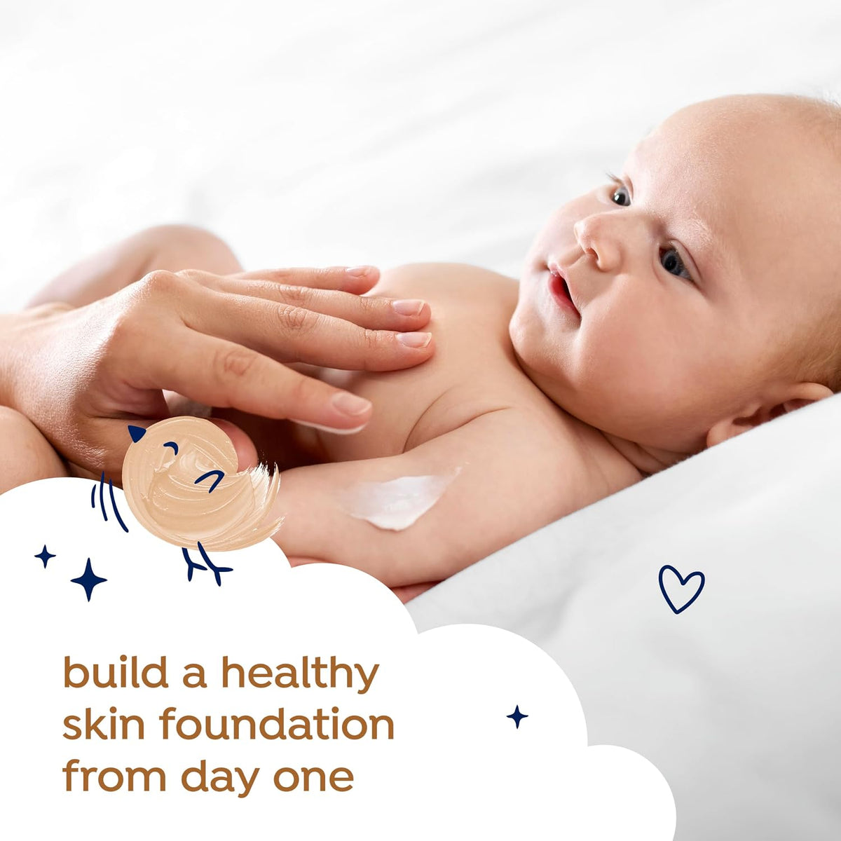 Dove Soothing Cream Eczema Care To Soothe Delicate Baby Skin No Artificial Perfume or Color, Paraben Free, Phthalate Free 5.1 oz
