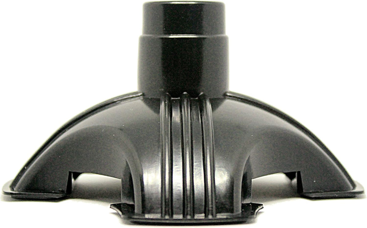 RMS Cane Tip - Self Standing Quad Base Replacement for Most Walking Canes, Sticks, Folding and Offset Pod or Tripod Styles - 4 Prong Rubber Foot Pad (Black)