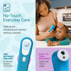 Kinsa QuickScan Smart No-Touch Digital Forehead Thermometer for Fever