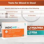 iFOB Immunochemical Fecal Occult Blood Screening 1 Pack | FIT Colon Health Screening at Home, Test for Ulcers, Polyps & Colitis, Accurate & Easy Sample Collection