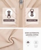 FeelinGirl Zip Front Closure Bras for Women No Underwire Compression Post Surgery Bra with Wide Adjustable Straps