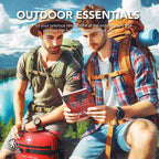 430 Piece First Aid Kit, Well-Organized Premium Waterproof Compact Trauma Medical Kits for Any Emergencies, Ideal for Home, Office, Car, Travel, Outdoor, Camping, Hiking, Boating (Red)