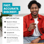 INSTI HIV Self Test - Rapid HIV Test Kit at Home | Blood-Based Home Testing | Results in 1 Minute