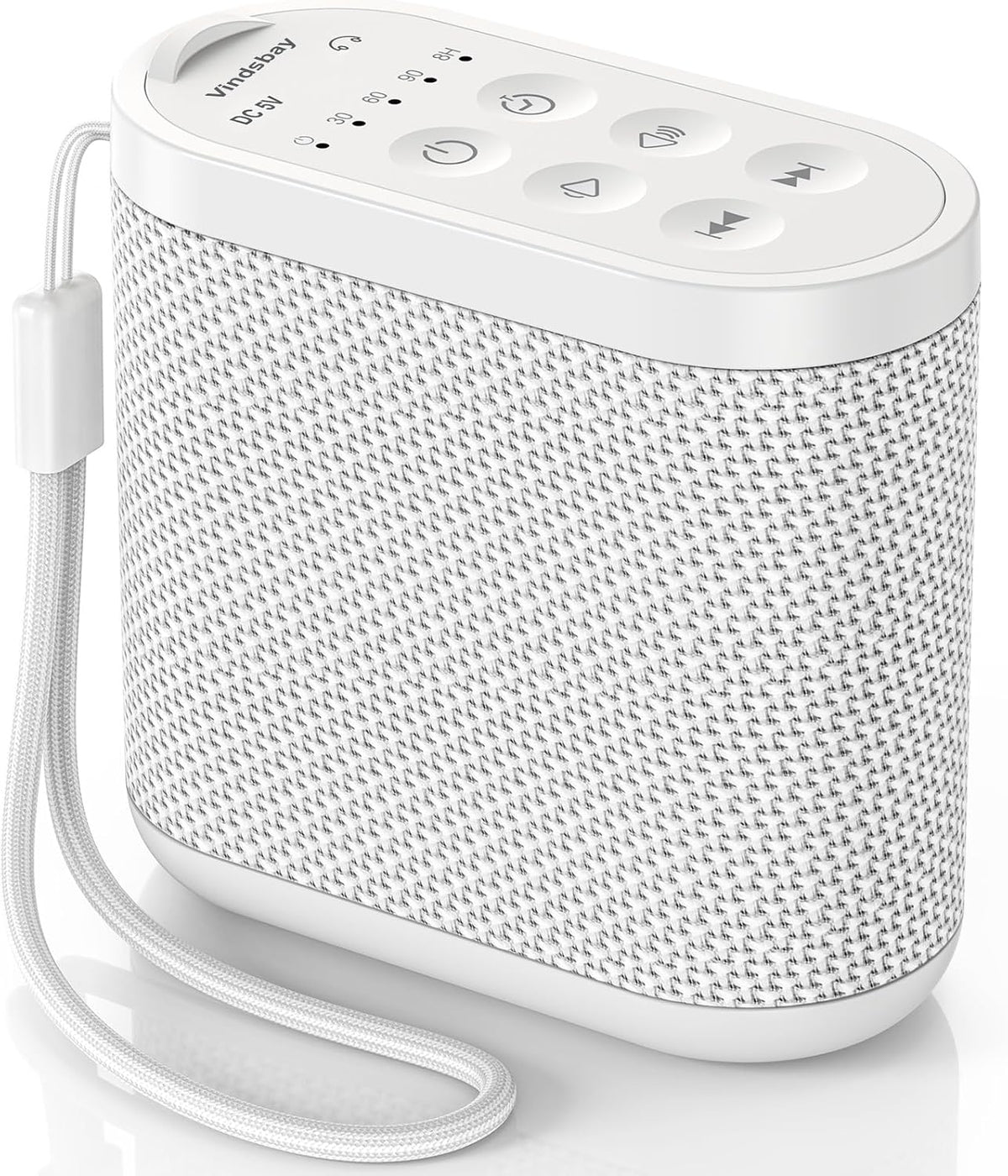 Portable Travel Sound Machine White Noise Machine for Sleeping : Super Long-Lasting & Rechargeable Battery, Headphone Jack, 21 Sounds, Noise Canceling for Office Privacy, Home, Adults, Baby, Gift