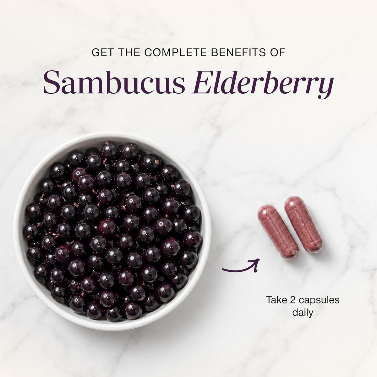Elderberry Vitamin C and Zinc Capsules with D3 and Quercetin, 120 Count | 6-in-1 Immune Support Supplements For Adults, Sambucus Extract Zink Ginger USA Made in NSF GMP Certified Facility By Sandhu's