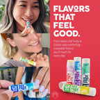 Eco Lips Bee Free Variety Vegan Lip Balm with Candelilla Wax, 3 pack | Nourishes Dry Lips | Plant-Based Ingredients | Cruelty Free | Long-Lasting Moisture | Cruelty & Petroleum Free