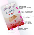 GYNEBAL - Probiotics Woman Flora Intima - Intimate Protector that Strengthens the Vaginal Flora and Protects You from Infections - 30 Capsules