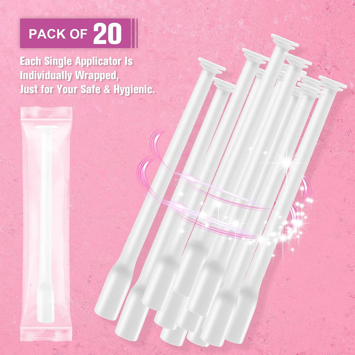 Nieteyrue Applicators and Syringes Disposable Individually Wrapped