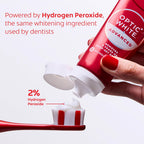 Colgate Optic White Advanced Hydrogen Peroxide Toothpaste, 3 Pack, 3.2 oz | Sparkling White, Teeth Whitening Toothpaste, Removes 5 Years of Deep-Set Coffee, Tea, and Wine Stains, Enamel Safe Formula