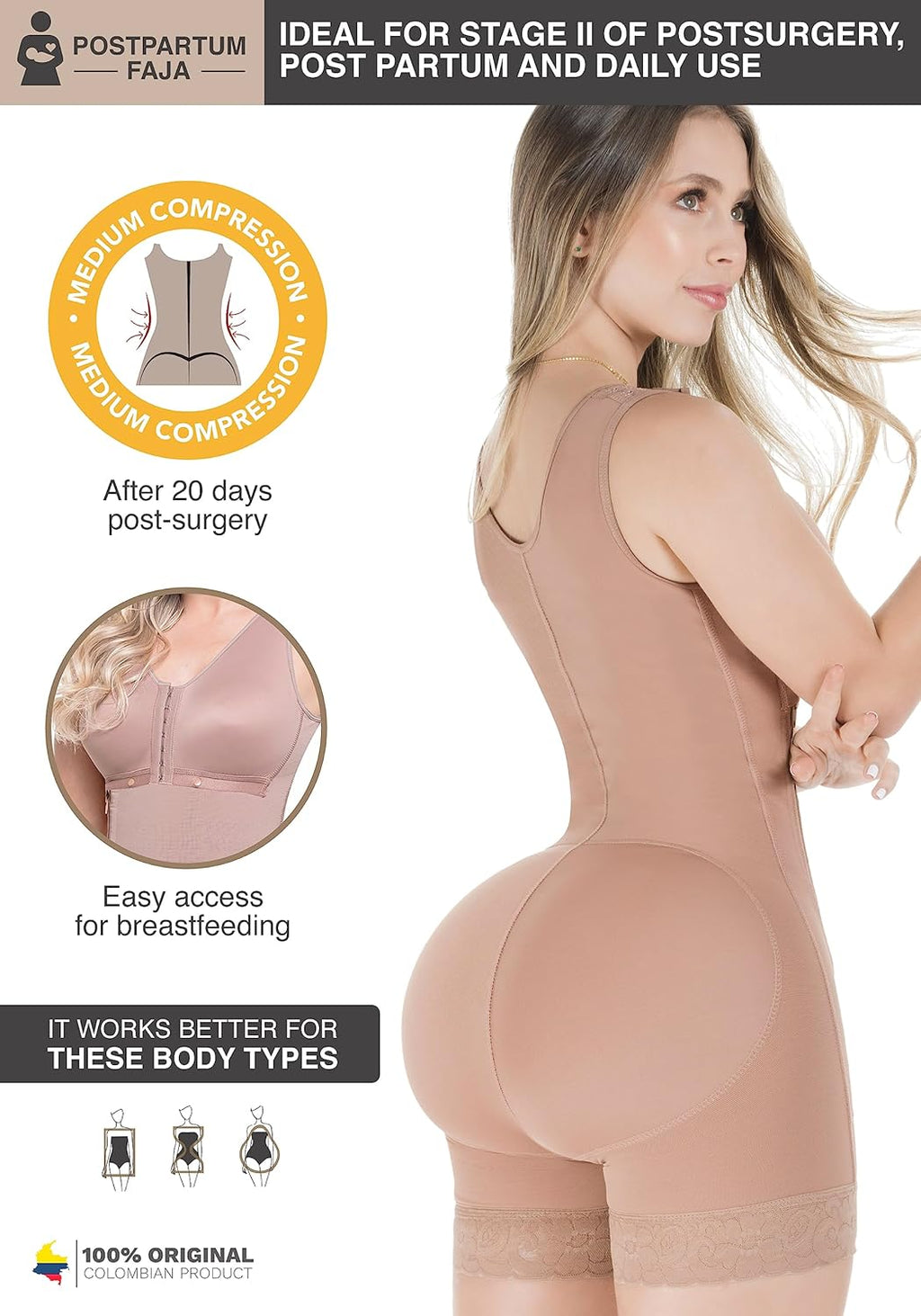 Sonryse Support and Compression Garments Postpartum
