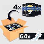 Always Sanitary Pads Overnight 64 pieces