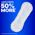 Always Maxi Feminine Pads Without Wings for Women, Size 1, Regular Absorbency, Unscented 48 Count