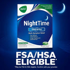 AXIV Nighttime Cold & Flu Relief Softgels, Multi-Symptom Nighttime Relief for Headache, Fever, Sore Throat, Minor Aches and Pains, Sneezing, Runny Nose, and Cough 24 Count