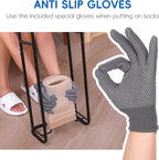 Upgraded Extra-Large Compression Sock Aid Device - Sock Aids for Compression Stocking - Helper Device for Putting on Hosiery - Large Size 14 Inch+