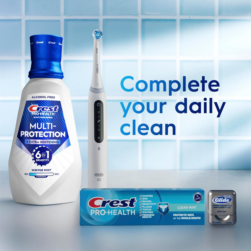 Crest Pro-Health Advanced Mouthwash, Alcohol Free, Extra Whitening, Energizing Mint Flavor, 946 mL (32 fl oz)