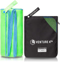 VENTURE 4TH Quick Dry Travel Towel, Ultra Soft Microfiber - 3 Sizes