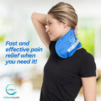 4 Pack Reusable Ice Packs for Injuries, Soft Gel Ice Packs for Sprains