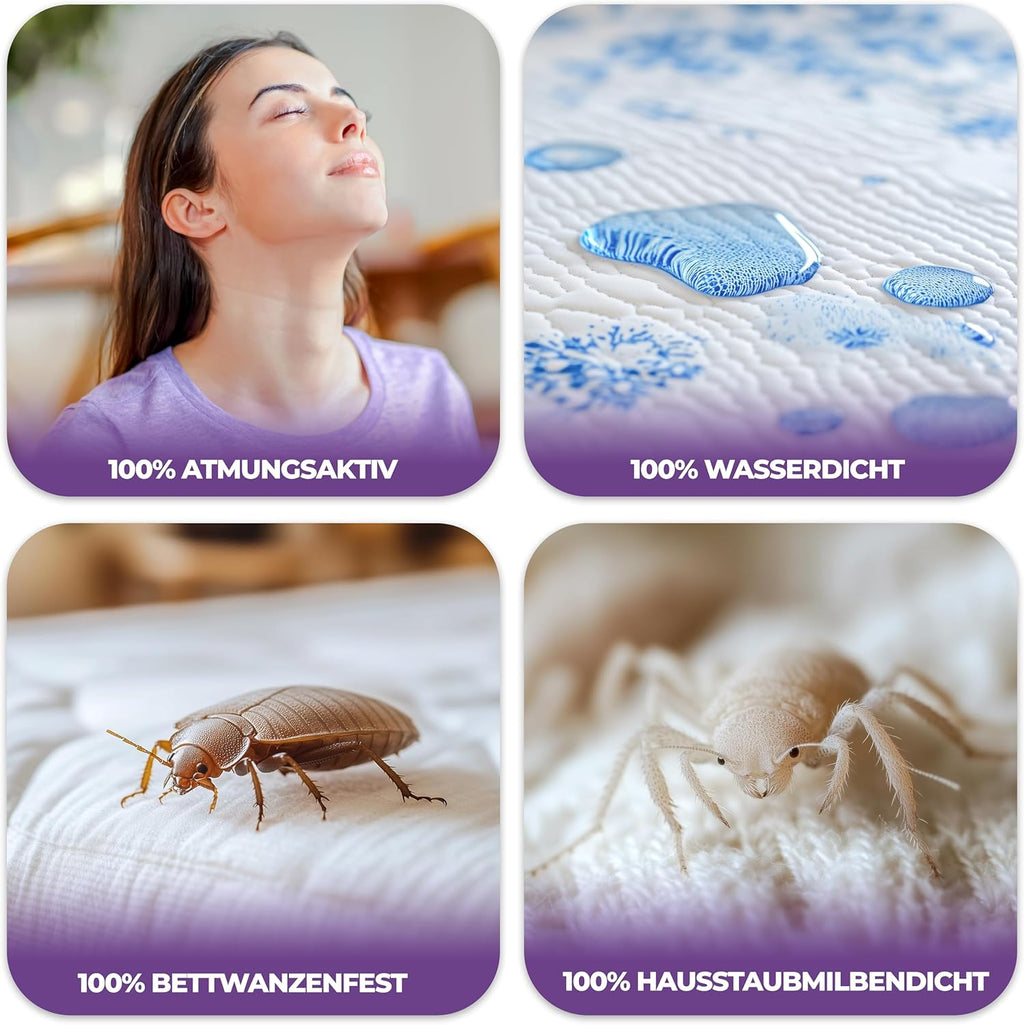 Utopia Bed Protectors Waterproof 20 cm