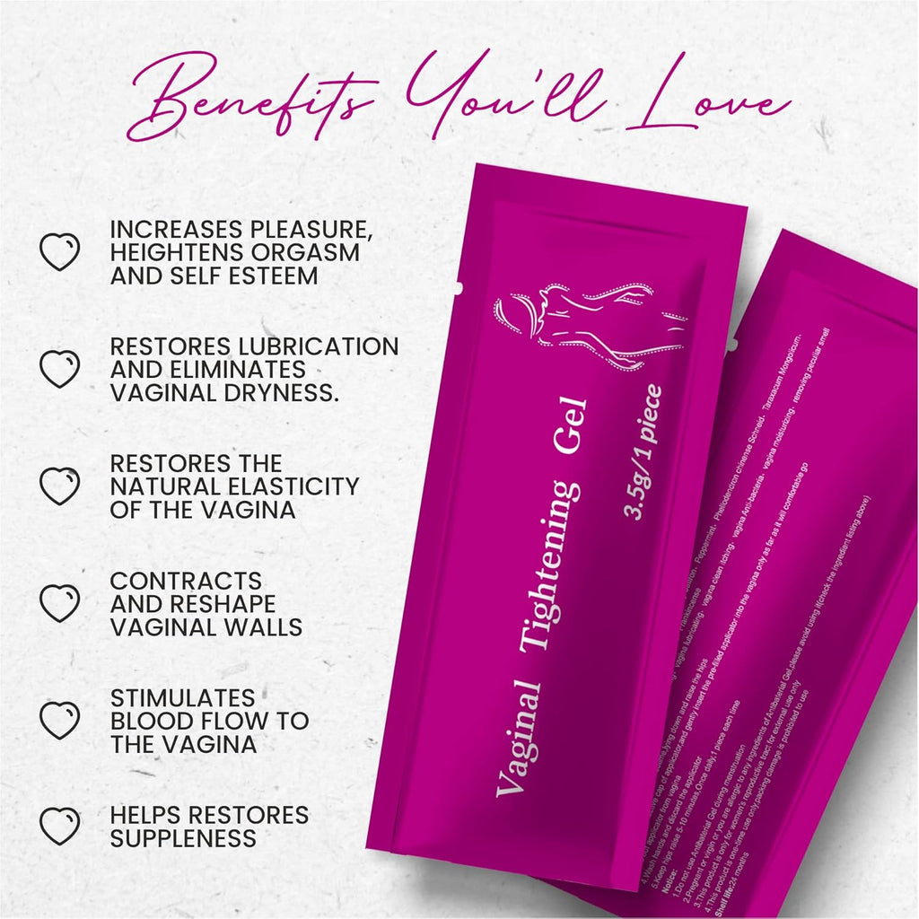 Irvy Premium Vaginial Tightening Cream for Vag Instantly - Feminine Care for Vaginal Tightening Gel Products (3pcs)