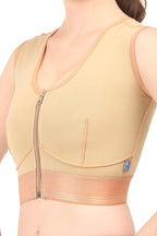 Post Surgery Medical Compression Bra || Moderate Compression || Cotton Fabric || Sports Bra || Breast Augmentation Bra || Surgical Recovery Supporter ||