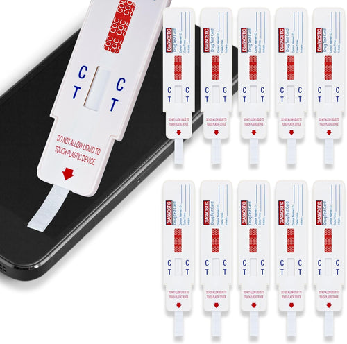 10 Cocaine Surface Drug Test Swabs, Detects Cocaine Residues on Phones, Banks & Tools, Quick Clean & Immersion Test, Fast Results