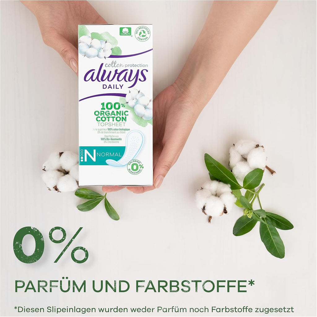 Always Panty Liners Organic