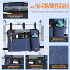 Premium Walker Bags for Folding Walkers Accessories with Cup Holder