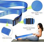 Physical Therapy Strap, Extremity Mobilization Belt, Manual Traction Strap, Adjustable Stretch Straps for Stretching Yoga Leg Shoulder Exercise