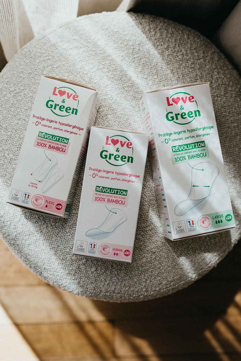Love & Green - Briefs (Large, Pack of 28)