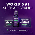 ZzzQuil, Ultra, Sleep Aid, Doxylamine Succinate 25mg, Sleep Aids for Adults, Nighttime Sleep Aid, 48 Count