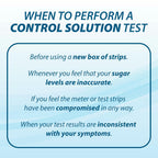 HealthPro Glucose Control Solution (High & Low Vials) | Compatible with HealthPro Glucose Monitoring System, 3.5 mL Each