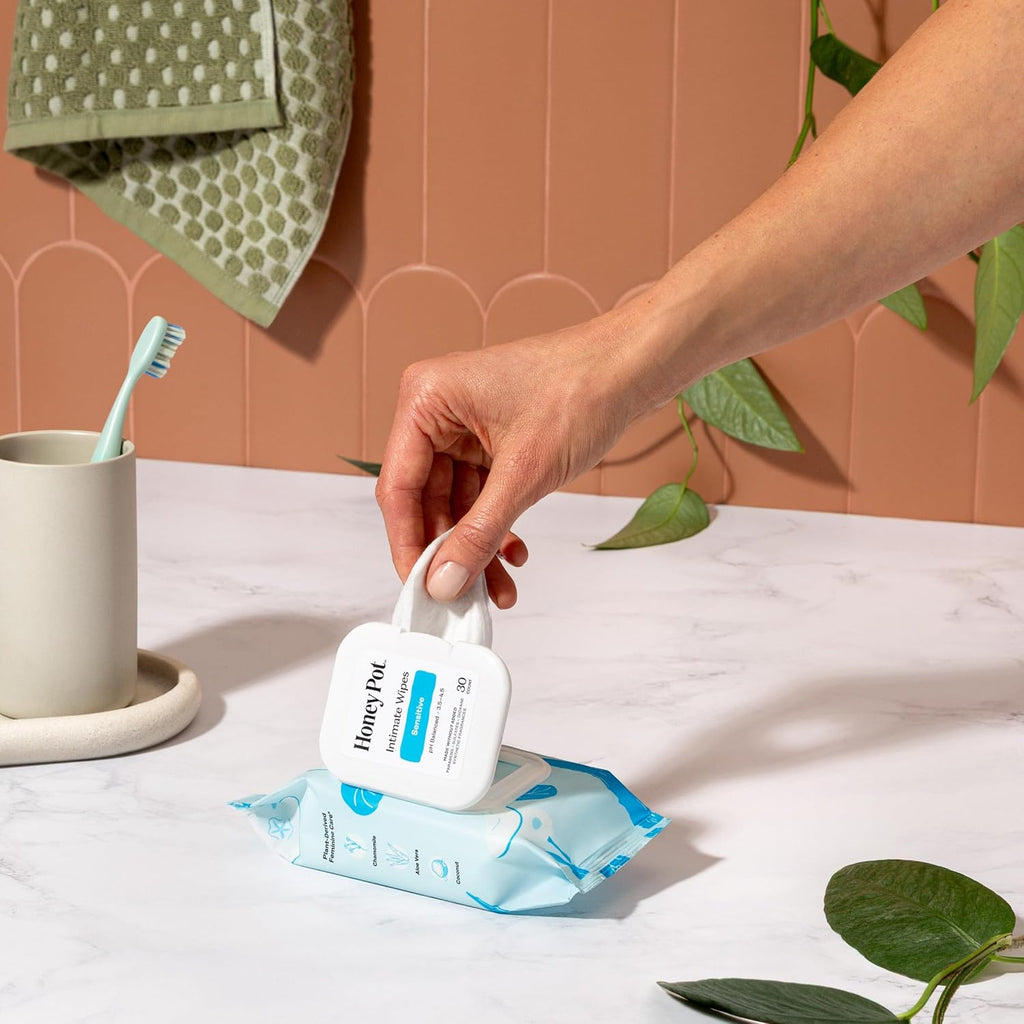 The Honey Pot Company - Feminine Wipes - Sensitive - pH Balanced