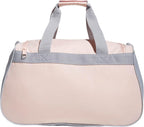 adidas Power Gym Bag – Lightweight Small Duffel, Blush Pink/White/Halo Silver Grey, OSFA