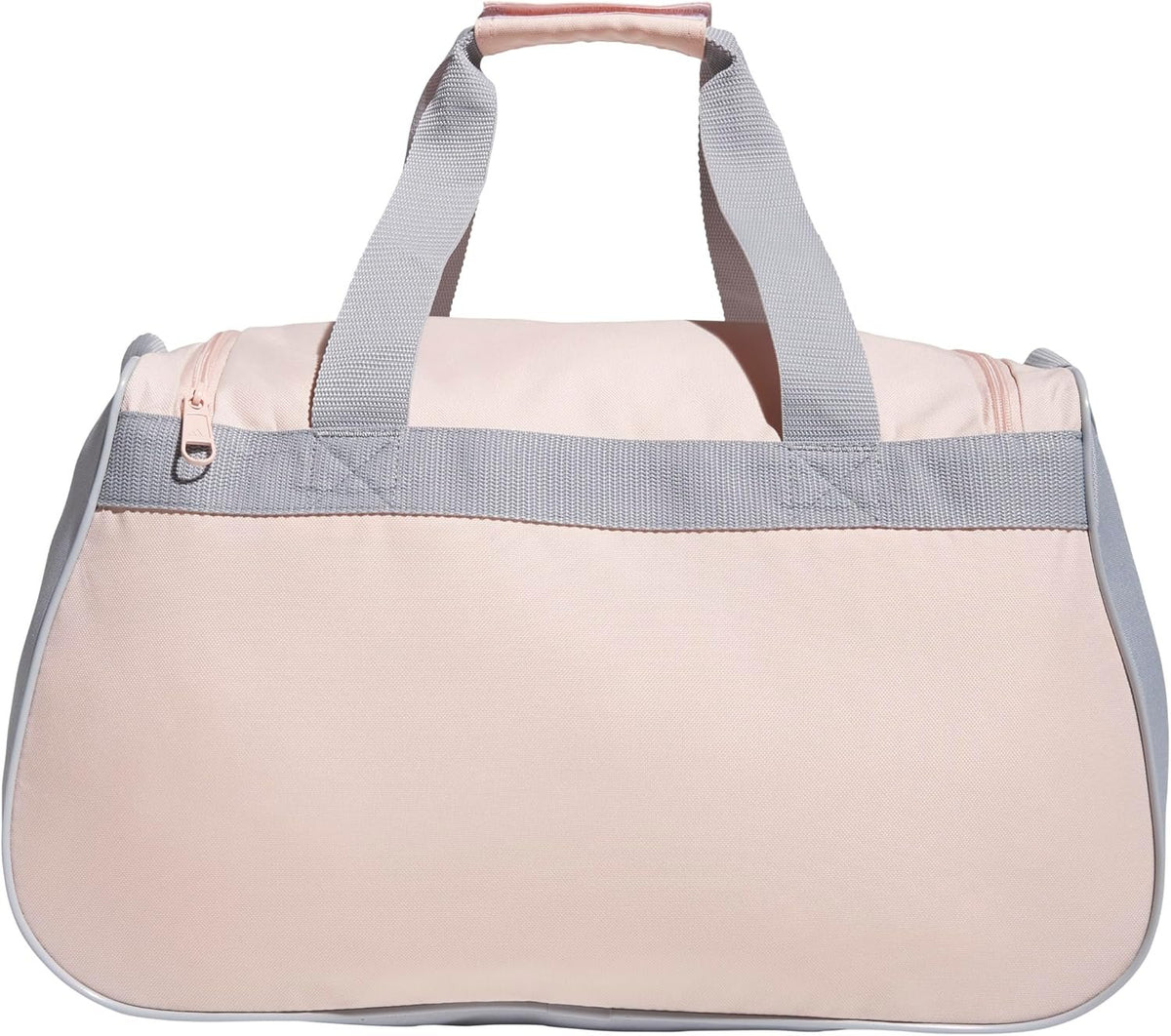 adidas Power Gym Bag – Lightweight Small Duffel, Blush Pink/White/Halo Silver Grey, OSFA