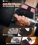 SIMARI Breathable Workout Gloves with Cushion Pad/Grip/Reduce Calluses, Weight Lifting Gloves for Gym Exercise, Cycling, Weightlifting Training, Fitness, Pilates, Kayaking, Gift for Men & Women
