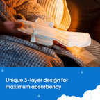 U BY KOTEX Ultrathins Overnight Pads with Wings 40 Count (4 x 10 Pack) - Packaging May Vary
