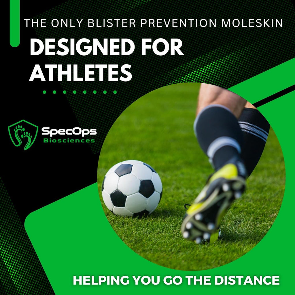 SpecOps Biosciences Ultra-Thin Athletic Moleskin 16 ft Roll