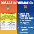 Delsym Day & Night Cough Relief Liquids Combo Pack, 5 FL OZ + 6 FL OZ