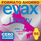 Evax Liberty Normal Pads with Wings, 96 Count, You Won't Notice You're Wearing Them