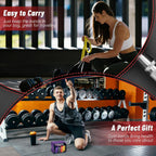 4-Level Resistance Bands for Working Out, Pull Up Assistance Bands | 5-85 LBS Resistance, Fitness, Full-Body Training, Physical Therapy & Stretch Workout, for Men, Women, Home, Outdoor, Gym Use