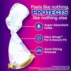 Always Radiant Feminine Pads for Women, Flexfoam Pads with Wings, Size 4, Overnight Absorbency, Lightly Scented, 60 Count (3 Packs of 20)